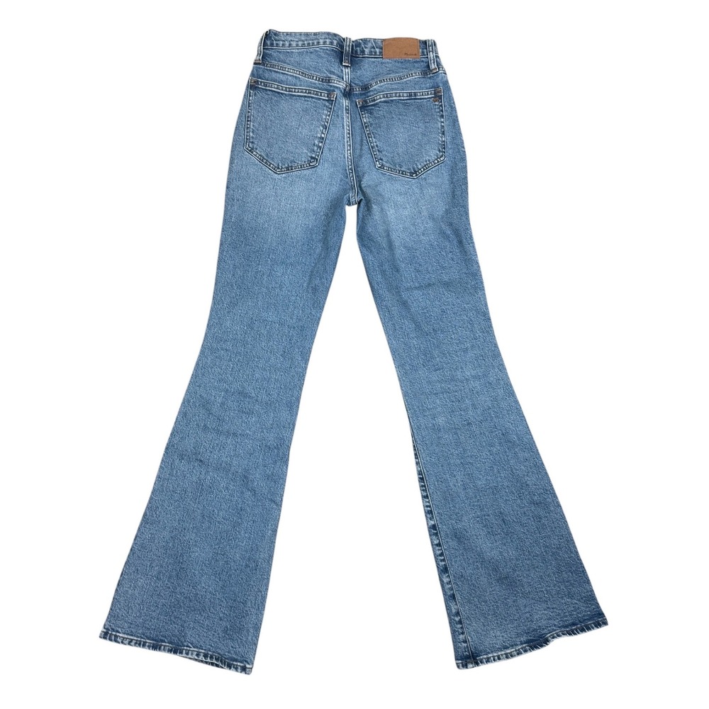 Madewell The Perfect Vintage Flare Jean High Rise Denim Blue Jeans Size 24 - Picture 4 of 5